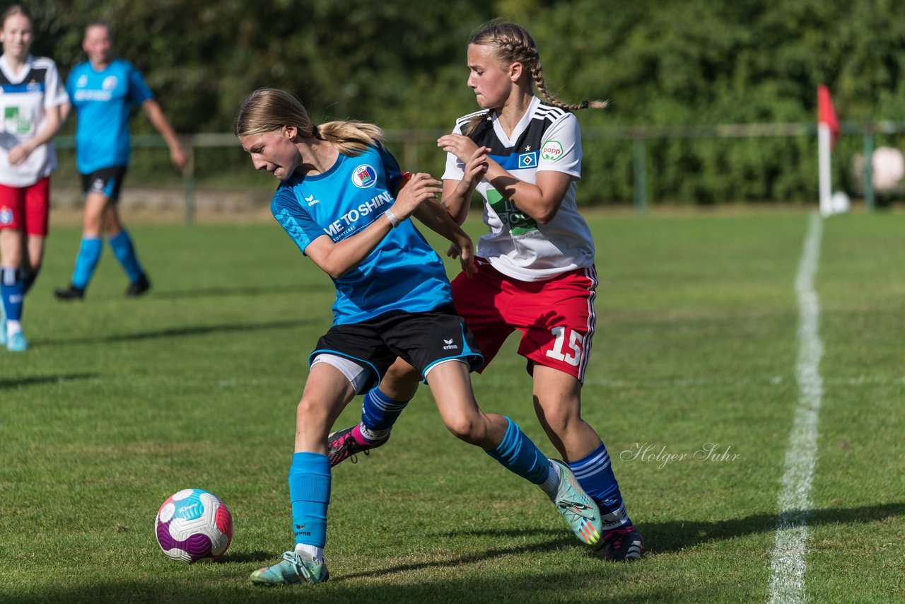 Bild 100 - wBJ VfL Pinneberg - Hamburger SV 2 : Ergebnis: 1:3